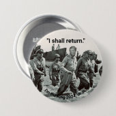 Trump macht historisches Versprechen Button (Vorne & Hinten)