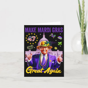 Trump macht Mardi Gras wieder großartig Parade Cos Karte
