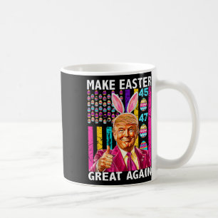 Trump macht Ostern wieder großartig 45 47 Hasenjag Kaffeetasse