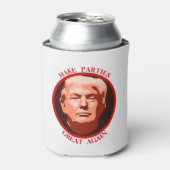 Trump macht Party wieder großartig Dosenkühler (Kanne Vorderseite)