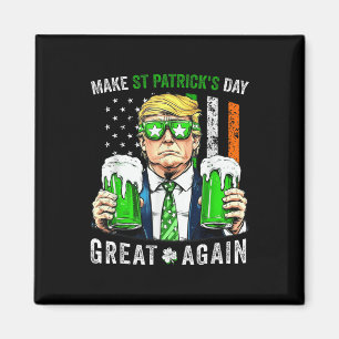 Trump macht St Patricks Day wieder großartig in Ir Magnet