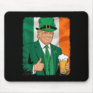 Trump macht St Patricks Day wieder großartig Irish Mousepad