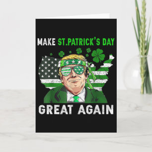 Trump macht St. Patrick's Day wieder großartig, lu Karte
