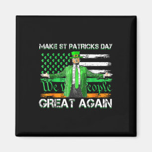 Trump macht St. Patricks Day wieder zum großen Fla Magnet
