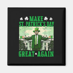 Trump macht St Patricks Day wieder zum großen Klee Magnet