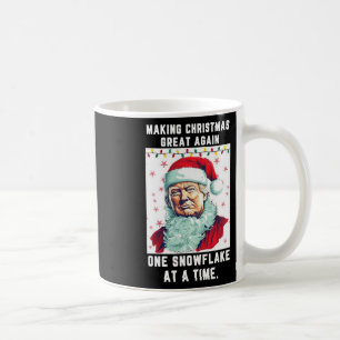 Trump macht Weihnachten wieder großartig - eine Sc Kaffeetasse