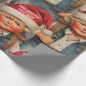 Trump macht Weihnachten wieder großartig Geschenkpapier (Ecke)