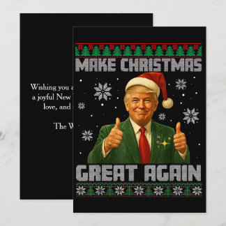 Trump macht Weihnachten wieder großartig schwarz