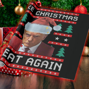 Trump macht Weihnachten wieder großartig Tasse sch Geschenkpapier