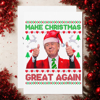 Trump macht Weihnachten wieder großartig Weihnacht