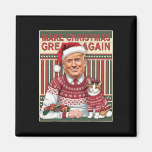 Trump macht Weihnachten wieder großartig Weihnacht Magnet