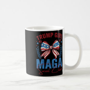 Trump Mädchen 45 47 Mega Est 2025 Social Club Wähl Kaffeetasse