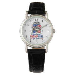  Trump Mädchen  Armbanduhr