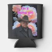 Trump-Mädchen Dosenkühler (Vorderseite)