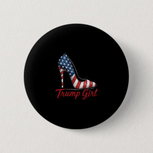 Trump Mädchen High Heel Stilettos Amerikanische Fl Button