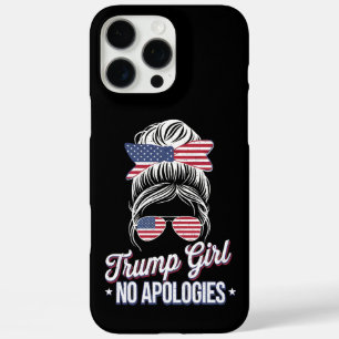 Trump Mädchen Keine Entschuldigungen Unordentliche iPhone 16 Pro Max Hülle