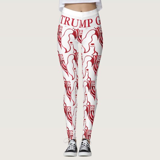 TRUMP MÄDCHEN ROCK! LEGGINGS (Vorderseite)