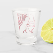 TRUMP MÄDCHEN ROCK! SCHNAPSGLAS (Rückseite)