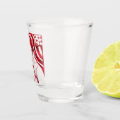 TRUMP MÄDCHEN ROCK! SCHNAPSGLAS (Rechts)