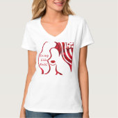 TRUMP MÄDCHEN ROCK! T-Shirt (Vorderseite)