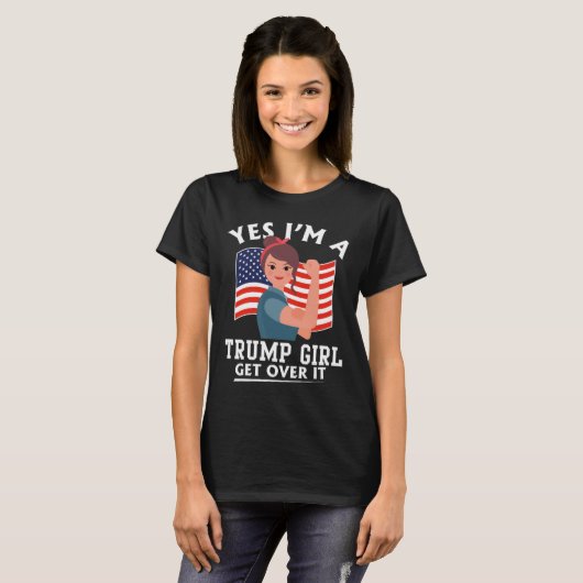Trump-Mädchen T-Shirt (Vorne ganz)