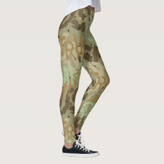 TRUMP MAGA 2020 Camouflage 2 Leggings (Rechts)