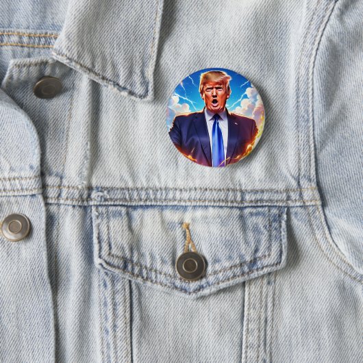 Trump MAGA 2024: Amerika zurück Button (Beispiel)