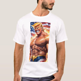 Trump MAGA 2024 amerikanischer Superheld T-Shirt