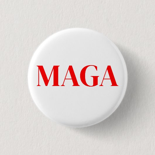 Trump Maga 2024 Button (Vorderseite)