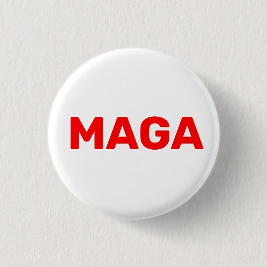 Trump Maga 2024 Button (Vorderseite)