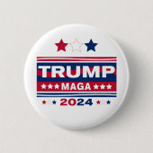TRUMP~MAGA~2024 BUTTON (Vorderseite)