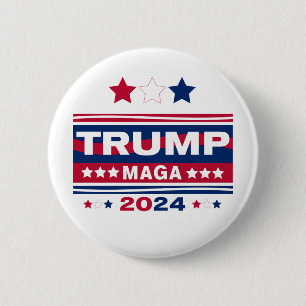 TRUMP~MAGA~2024 BUTTON