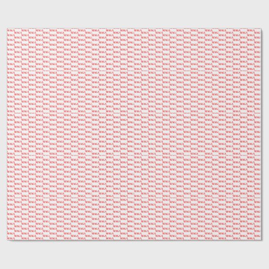 Trump Maga 2024 Geschenkpapier (Flach)