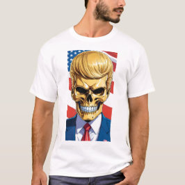 Trump MAGA 2024 Golden Skull T-Shirt