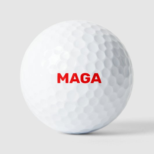 Trump Maga 2024 Golfball (Vorderseite)
