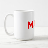 Trump Maga 2024 Kaffeetasse (Links)