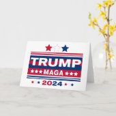 TRUMP~MAGA~2024 KARTE (Gelbe Blume)