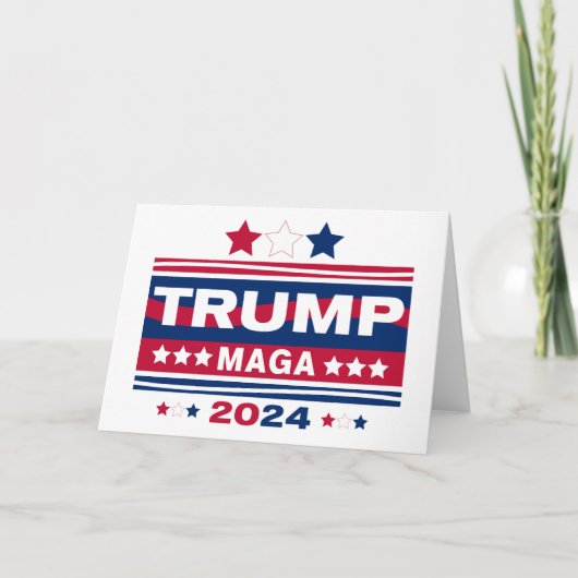 TRUMP~MAGA~2024 KARTE (Vorderseite)