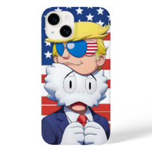 Trump MAGA 2024 Kaws Pop Art iPhone / iPad Fall