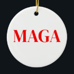 Trump Maga 2024 Keramik Ornament<br><div class="desc">Donald Trump</div>
