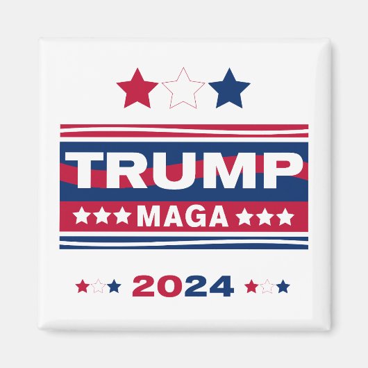 TRUMP~MAGA~2024 MAGNET (Vorne)