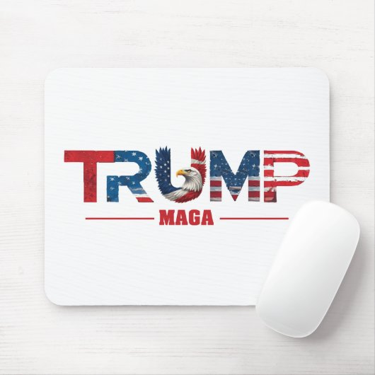 TRUMP MAGA 2024 MOUSEPAD (Mit Mouse)