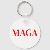 Trump Maga 2024 Schlüsselanhänger (Rückseite)