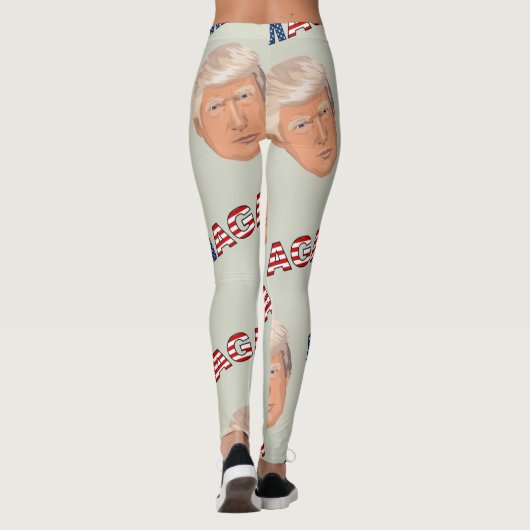 Trump MAGA-Muster Leggings (Rückseite)