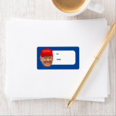 TRUMP MAGA Weihnachten Adressaufkleber (Insitu)