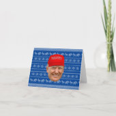 TRUMP MAGA Weihnachten Dankeskarte (Vorderseite)