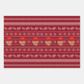 TRUMP MAGA Weihnachten Geschenkpapier Set (Vorderseite 3)