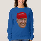 TRUMP MAGA Weihnachten Sweatshirt (Vorderseite)