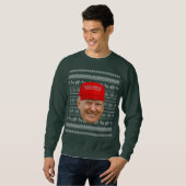 TRUMP MAGA Weihnachten Sweatshirt (Vorne ganz)