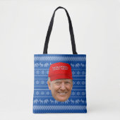 TRUMP MAGA Weihnachten Tasche (Vorderseite)